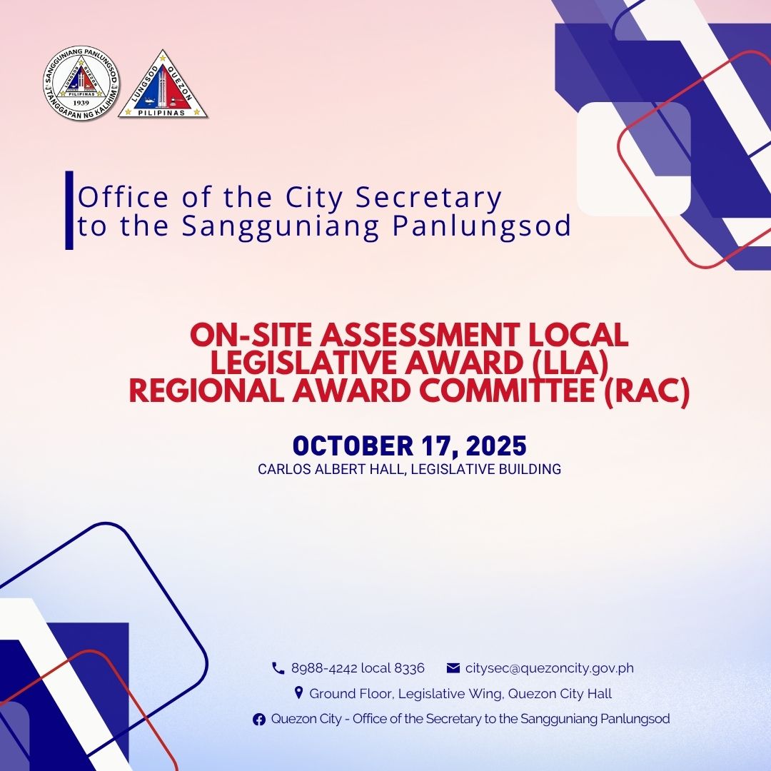 𝗟𝗢𝗖𝗔𝗟 𝗟𝗘𝗚𝗜𝗦𝗟𝗔𝗧𝗜𝗩𝗘 𝗔𝗪𝗔𝗥𝗗 (𝗟𝗟𝗔) 𝗢𝗡-𝗦𝗜𝗧𝗘 𝗔𝗦𝗦𝗘𝗦𝗦𝗠𝗘𝗡𝗧